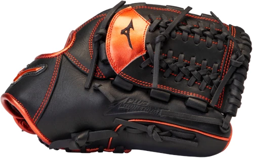 11.75 Inch Mizuno MVP Prime SE GMVP1175PSE8-Black/Red Adult Infield Baseball Glove 3 11.75 Inch Mizuno MVP Prime SE GMVP1175PSE8-Black/Red Adult Infield Baseball Glove - Image 3