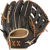 11.75 Inch Mizuno Pro Select GPS1BK-600D Adult Infield Baseball Glove 312674