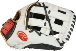 12.25 Inch Rawlings Encore EC1225-6BW Adult Outfield Baseball Glove -Rawlings Baseball Sale 12 25 inch rawlings encore ec1225 6bw adult outfield baseball glove 11