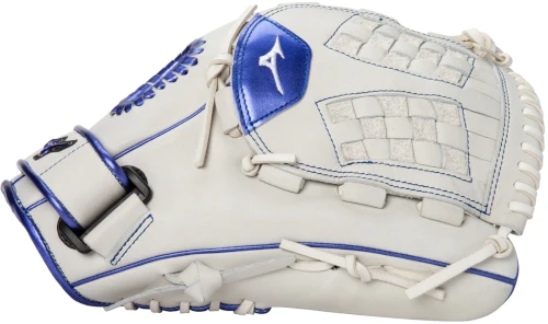 12.5 Inch Mizuno MVP Prime SE GMVP1250PSEF8-White/Royal Women's Fastpitch Softball Glove 3 12.5 Inch Mizuno MVP Prime SE GMVP1250PSEF8-White/Royal Women's Fastpitch Softball Glove - Image 3