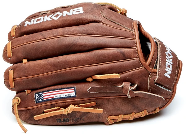 12.5 Inch Nokona Walnut WV1250 Women's Fastpitch Softball Glove 3 12.5 Inch Nokona Walnut WV1250 Women's Fastpitch Softball Glove - Image 3