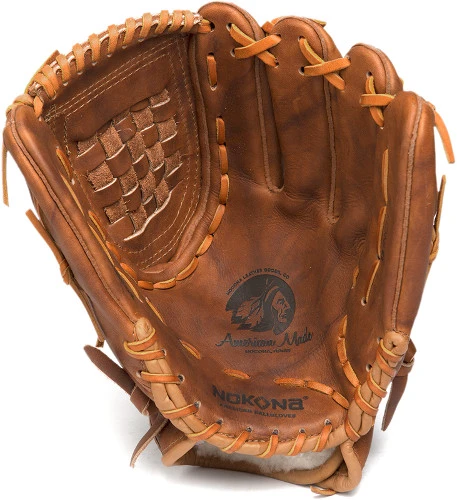 13 Inch Nokona Walnut W1300 Adult Baseball Glove 2 13 Inch Nokona Walnut W1300 Adult Baseball Glove - Image 2