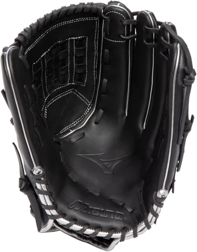 14 Inch Mizuno MVP Prime SE GMVP1400PSES8-Black/Silver Adult Slowpitch Softball Glove 2 14 Inch Mizuno MVP Prime SE GMVP1400PSES8-Black/Silver Adult Slowpitch Softball Glove - Image 2