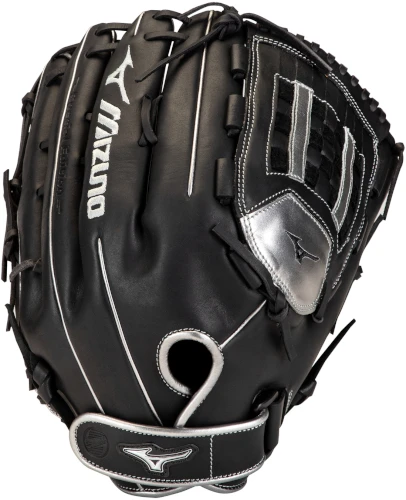 14 Inch Mizuno MVP Prime SE GMVP1400PSES8-Black/Silver Adult Slowpitch Softball Glove 1 14 Inch Mizuno MVP Prime SE GMVP1400PSES8-Black/Silver Adult Slowpitch Softball Glove