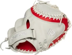 32.5 Inch Nokona SKN Series SKNV2WH Womens Fastpitch Softball Catcher Mitt