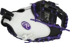 33 Inch Rawlings Liberty Advanced Color Series RLACM33FPPU Women's White/Purple/Black Fastpitch Softball Catcher Mitt -Rawlings Baseball Sale 33 inch rawlings liberty advanced color series rlacm33fppu women s white purple black fastpitch softball catcher mitt 17