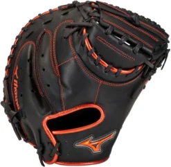 34 Inch Mizuno MVP Prime SE GXC50PSE8-Black/Red Adult Baseball Catcher Mitt