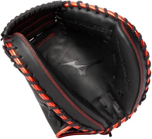 34 Inch Mizuno MVP Prime SE GXC50PSE8-Black/Red Adult Baseball Catcher Mitt 2 34 Inch Mizuno MVP Prime SE GXC50PSE8-Black/Red Adult Baseball Catcher Mitt - Image 2