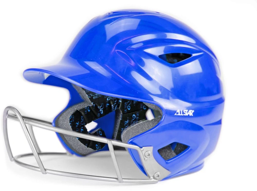 All-Star System 7 BH3010FGAFX Girl's Fastpitch Softball Batting Helmet W/ Facemask 3 All-Star System 7 BH3010FGAFX Girl's Fastpitch Softball Batting Helmet W/ Facemask - Image 3