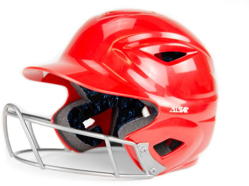 All-Star System 7 BH3010FGAFX Girl's Fastpitch Softball Batting Helmet W/ Facemask 4 All-Star System 7 BH3010FGAFX Girl's Fastpitch Softball Batting Helmet W/ Facemask - Image 4