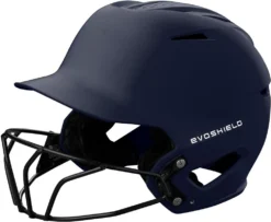 EvoShield XVT 2.0 Matte Batting Helmet W/ Fastpitch Softball Facemask WB57257 -Rawlings Baseball Sale evoshield xvt 2 matte batting helmet w fastpitch softball facemask wb57257 34