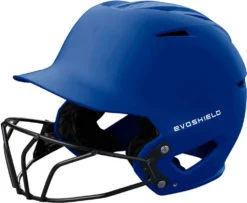 EvoShield XVT 2.0 Matte Batting Helmet W/ Fastpitch Softball Facemask WB57257 -Rawlings Baseball Sale evoshield xvt 2 matte batting helmet w fastpitch softball facemask wb57257 35