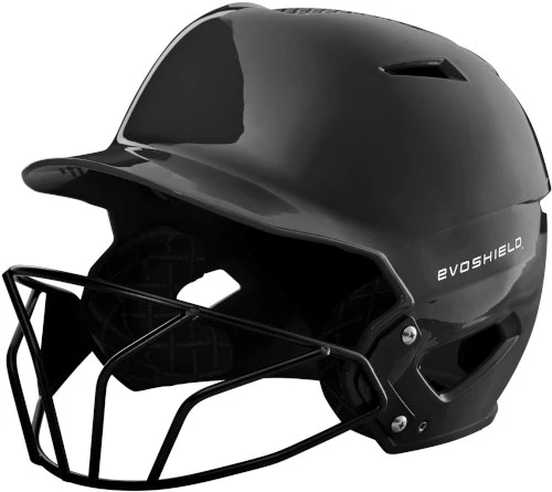 EvoShield XVT Batting Helmet W/ Softball Face Guard WTV7130 1 EvoShield XVT Batting Helmet W/ Softball Face Guard WTV7130