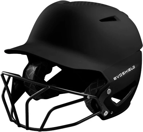 EvoShield XVT Matte Batting Helmet W/ Softball Face Guard WTV7135 1 EvoShield XVT Matte Batting Helmet W/ Softball Face Guard WTV7135