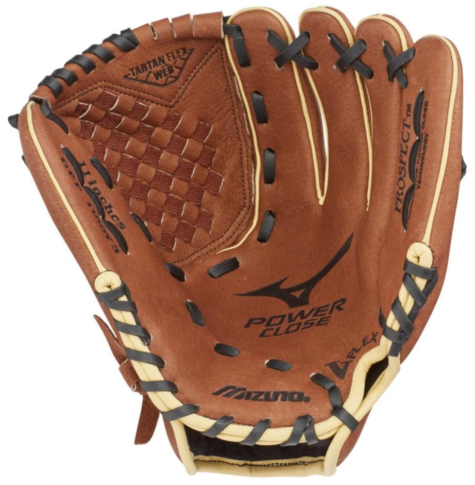 11 Inch Mizuno Prospect PowerClose Youth Baseball Glove GPP1100Y3 2 11 Inch Mizuno Prospect PowerClose Youth Baseball Glove GPP1100Y3 - Image 2
