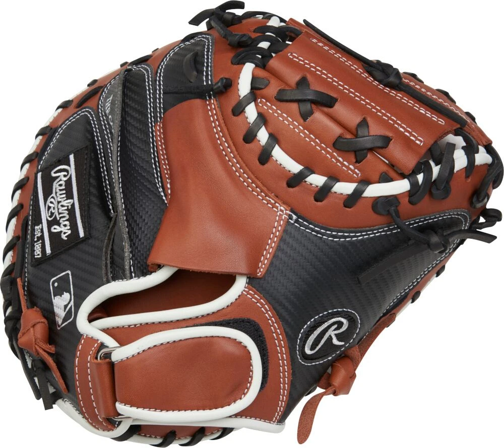 32.5 Inch Rawlings Gamer XLE Catcher's Baseball Mitt GXLESP13BRCF 1 32.5 Inch Rawlings Gamer XLE Catcher's Baseball Mitt GXLESP13BRCF