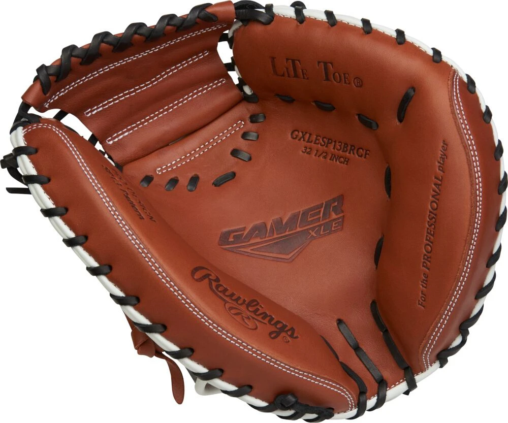 32.5 Inch Rawlings Gamer XLE Catcher's Baseball Mitt GXLESP13BRCF 2 32.5 Inch Rawlings Gamer XLE Catcher's Baseball Mitt GXLESP13BRCF - Image 2