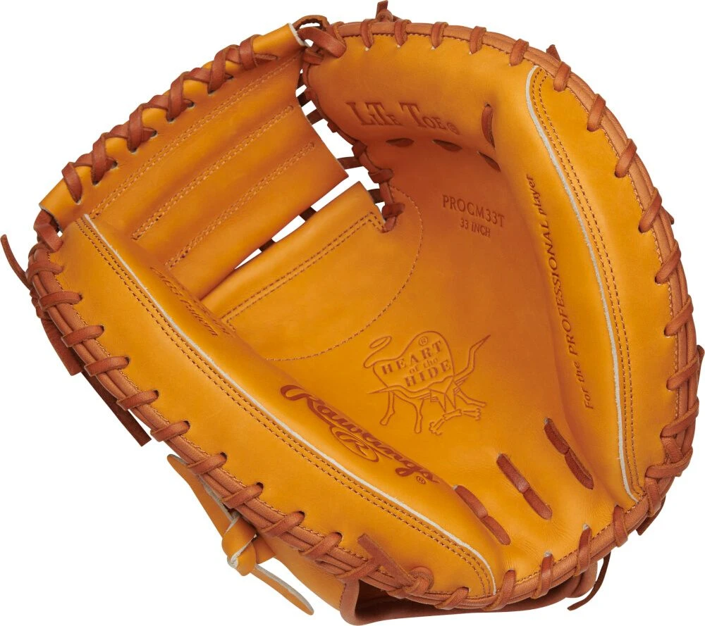 33 Inch Rawlings Heart Of The Hide Adult Baseball Catcher's Mitt PROCM33T 2 33 Inch Rawlings Heart Of The Hide Adult Baseball Catcher's Mitt PROCM33T - Image 2