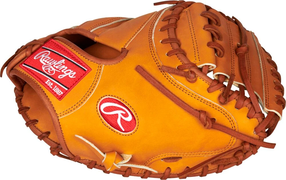 33 Inch Rawlings Heart Of The Hide Adult Baseball Catcher's Mitt PROCM33T 4 33 Inch Rawlings Heart Of The Hide Adult Baseball Catcher's Mitt PROCM33T - Image 4