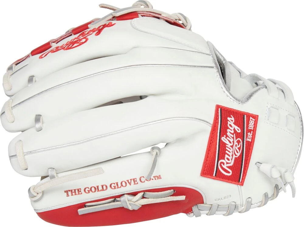 12.5 Inch Rawlings Liberty Advanced Color Series 4.0 Women's Fastpitch Softball Glove RLA125-18WSP 3 12.5 Inch Rawlings Liberty Advanced Color Series 4.0 Women's Fastpitch Softball Glove RLA125-18WSP - Image 3