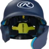 Rawlings MACH Adjust Senior Matte Baseball Batting Helmet W/ Adjustable Face Guard MA07S