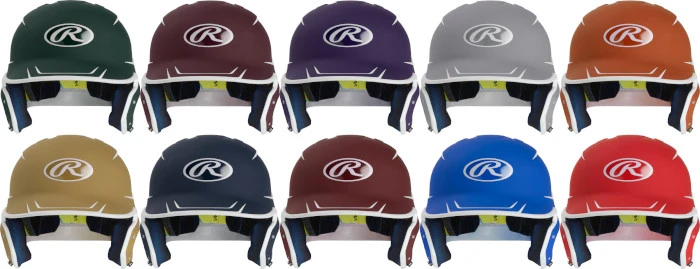 Rawlings Mach MACHTT-JR Junior Two Tone Matte Batting Helmet 3 Rawlings Mach MACHTT-JR Junior Two Tone Matte Batting Helmet - Image 3