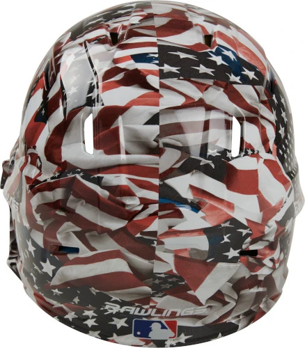 Rawlings Mach USA MACHEXT-USA-JR Junior Batting Helmet W/ Extension 3 Rawlings Mach USA MACHEXT-USA-JR Junior Batting Helmet W/ Extension - Image 3
