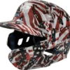 Rawlings Mach USA MACHEXT-USA-SR Senior Batting Helmet W/ Extension