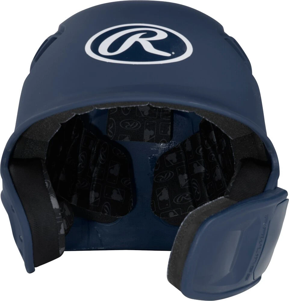 Rawlings R16 Reversible EXT Senior Matte Baseball Batting Helmet W/ Reversible Face Guard R6R07S 2 Rawlings R16 Reversible EXT Senior Matte Baseball Batting Helmet W/ Reversible Face Guard R6R07S - Image 2