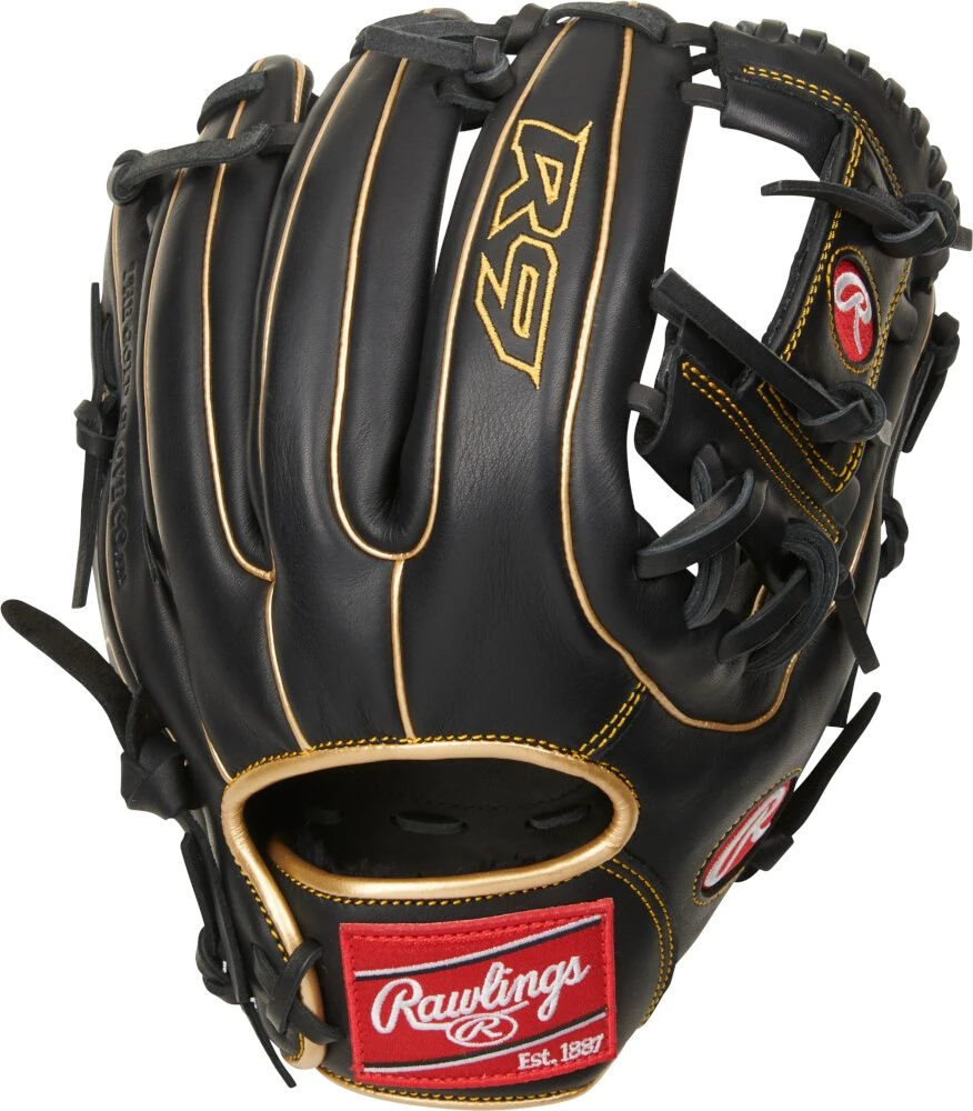 11.5 Inch Rawlings R9 Adult Infield Baseball Glove R9314-2BG 1 11.5 Inch Rawlings R9 Adult Infield Baseball Glove R9314-2BG