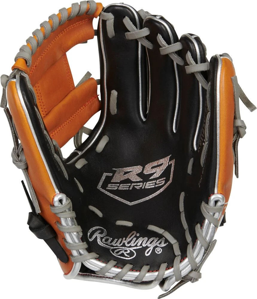 11.25 Inch Rawlings R9 Contour Youth Infield Baseball Glove R91125U-2BT 2 11.25 Inch Rawlings R9 Contour Youth Infield Baseball Glove R91125U-2BT - Image 2