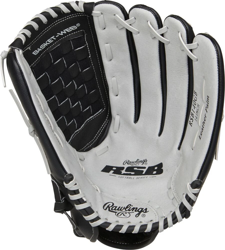 14 Inch Rawlings Softball Series Adult Slowpitch Softball Glove RSB140GB 2 14 Inch Rawlings Softball Series Adult Slowpitch Softball Glove RSB140GB - Image 2
