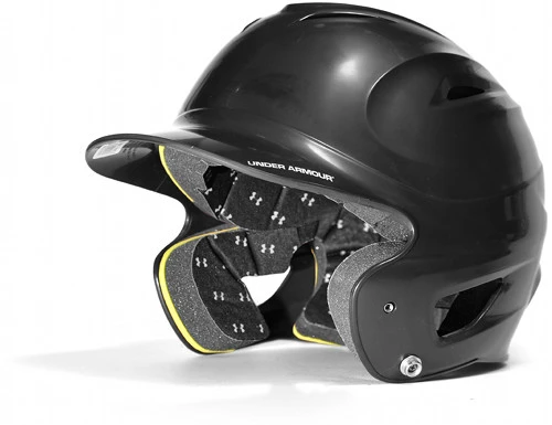 Under Armour Protective UABH110 Youth Solid Molded Batting Helmet 2 Under Armour Protective UABH110 Youth Solid Molded Batting Helmet - Image 2