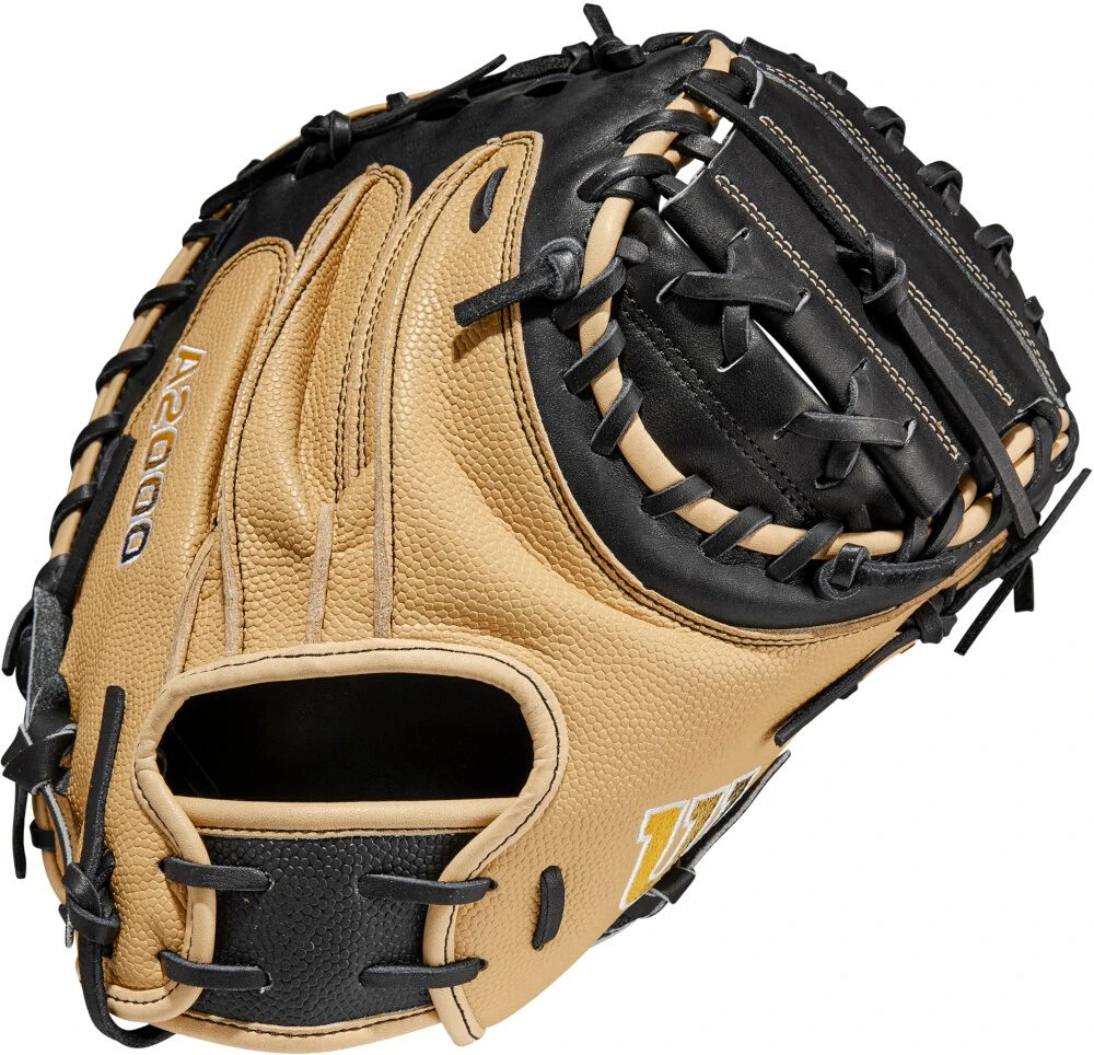 34 Inch Wilson A2000 SuperSkin Adult Catcher's Baseball Mitt WBW10097834 1 34 Inch Wilson A2000 SuperSkin Adult Catcher's Baseball Mitt WBW10097834